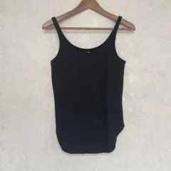 FRUIT OF THE LOOM 野尻美穂さん ブラック サーマルタンクトップのサムネイル