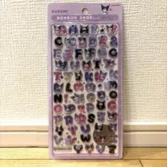 新品未使用⭕️正規品⭕️新作❗️ボンボンドロップシール サンリオ文字 moji クロミ