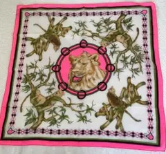 スカーフ　レトロ