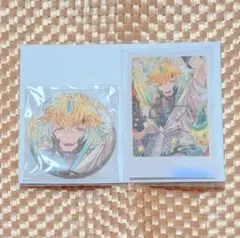 にじさんじ　宇佐美リト　誕生日グッズ2024　缶バッジ＆チェキ風カード