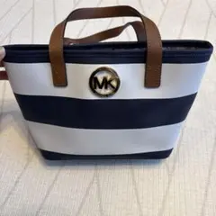 MICHAEL KORS⭐︎マイケルコース ボーダーハンドバック