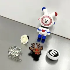 【5点】サンダル用 チャーム ジビッツ