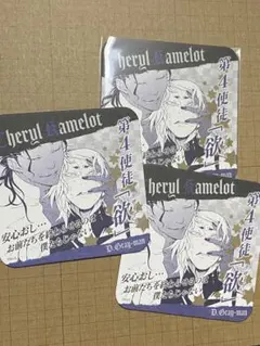 d.gray-man Dグレ　原画展　アートコースター　シェリル　デザイアス