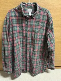 L.L.Bean XL-TALL チェック柄ネルシャツ