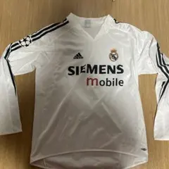 Real Madrid 長袖ユニフォーム背番号なし