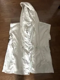 アイボリー ロングベスト