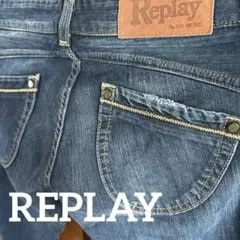 00'S★REPLAY★ローライズ★ボタンフライ★サマーデニム★のサムネイル