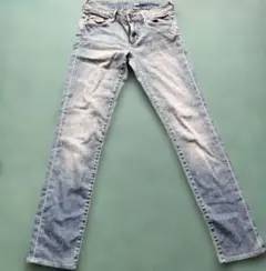 H&M スリム デニム ライトブルー 26