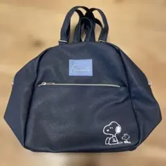 スヌーピー バッグ ネイビー　リュック