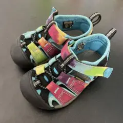 【美品】KEEN ベビーサンダル 13.5cm マルチカラー