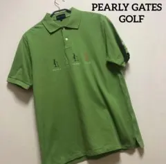 PEARLY GATES GOLF パーリーゲイツ 半袖 ポロシャツ 刺繍ロゴのサムネイル