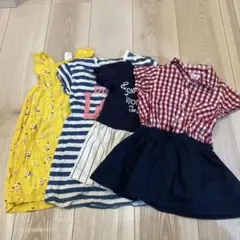 ベビー　子供服　夏　チュニック　ワンピース　保育園　女の子　90 まとめ　H&M