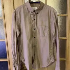 BAND OF OUTSIDERS ベージュボタンダウンシャツ