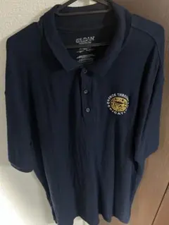 GILDAN NYC Transit Police ポロシャツ ネイビーのサムネイル