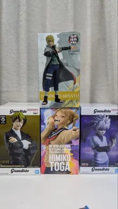 Grandista フィギュア 4体セット　ミナト、禪院、トガヒミコ、キルア