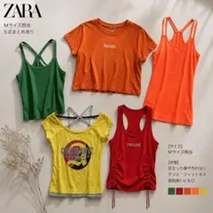 ZARA含む‼️レディースTシャツ、インナー、タンクトップ、キャミソールまとめ売りのサムネイル