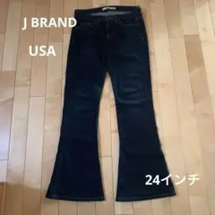 J BRAND ローズバッド　デニム　濃紺　アメリカ製　24インチのサムネイル