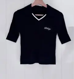 新品未使用 Bibiy. POSEY COLLAR TOP GLAY ポロシャツ - メルカリ