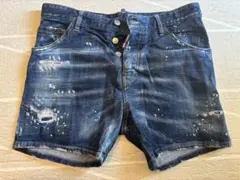 DSQUARED2 ダメージ加工ショートパンツ　46