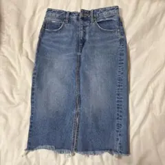 AZUL BY MOUSSY デニムタイトスカート