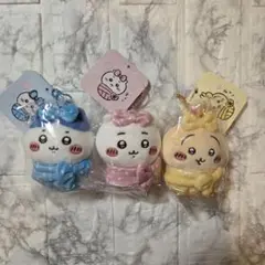 ちいかわ キュッ おくるみぷちミニマスコット 3体セット - メルカリ