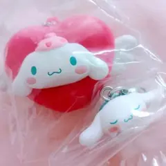 【シナモロール セット】夢見るエンジェルライトスイング＆お手玉めじるしアクセサリ