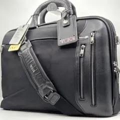 近年モデル】トゥミ アシュトン ビジネスバッグ 2way A4可 レザー 黒