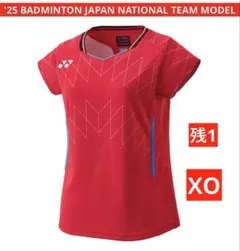 YONEX バドミントン 日本代表モデル ゲームシャツ WOMEN 364 XO
