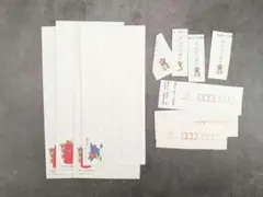 ぽすくま　一筆箋　封筒　セット　便箋