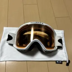 OAKLEY スノーゴーグル ホワイト - メルカリ