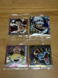 ワンピース　ウエハースシール　4枚セット