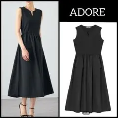 美品】ANAYI アナイ 25SS メッシュポケットコンビ ワンピース 36