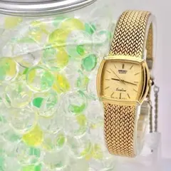 【外観美品/新品電池】 SEIKO エクセリーヌ ドレス レディース 腕時計