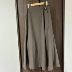 ナノユニバース　フレアロングスカート