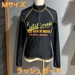 【美品】Mサイズ ラッシュガード ブラック
