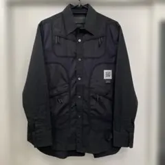 FUMITO GANRYU バックプリーツシャツ ブラック - メルカリ