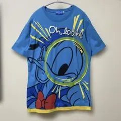 ディズニー　ドナルド　Tシャツ　Mサイズ メンズ ユニセックスのサムネイル