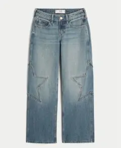 Hollister バギージーンズ　デニム