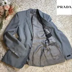 2026年最新】PRADA カラー：グレイ系 メンズ テーラードジャケットの