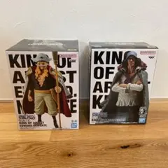 ワンピース フィギュア KING OF ARTIST 白ひげ クザン 2体セットのサムネイル
