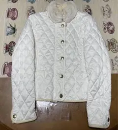 COACH コーチ ファー キルティング ジャケット XS