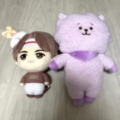 BT21 RJぬいぐるみ、tinytan 一番くじジンおまけ付き