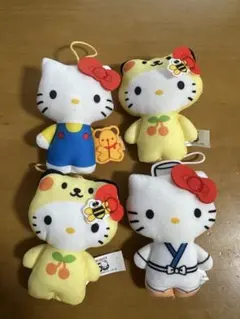 ハローキティ ハッピーセット ぬいぐるみ 4体セット - メルカリ