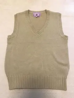 ベージュ　Vネック　ニット　衣装　コスプレ　ハイキュー　青葉城西　ソウルイーター