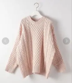 DEMYLEE デミリー RASHIDA SWEATER ケーブルニット XS