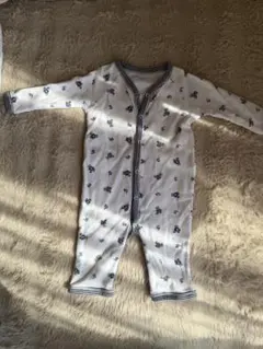 ラルフローレンベビーロンパース3M新生児ベア柄