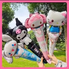 サンリオバルーン　卒業式バルーン　マイメロ　シナモンロール　クロミ