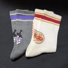 アンパンマン　バイキンマン　靴下セット