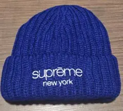 Supreme Chunky Rib Classic Logo Beanie
