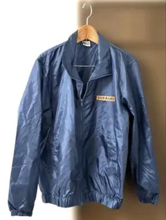 Print Star ネイビー ナイロンジャケット M